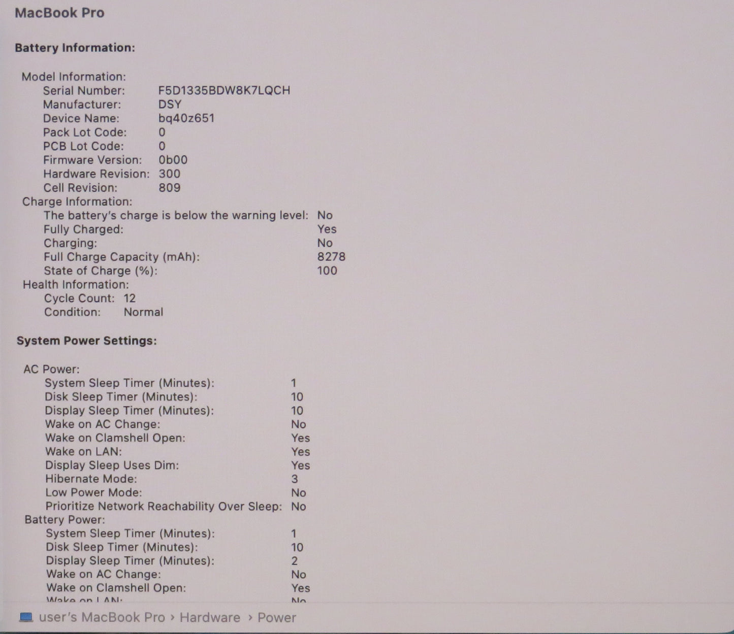 Apple MacBook Pro 2019 16in A2141 i7 9750H 2.6GHz 16GB RAM 512GB macOS 5300M