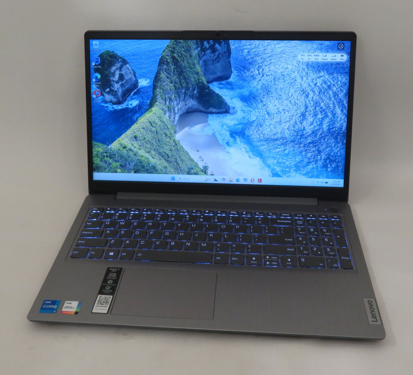 Lenovo IdeaPad 3 15.6in FHD 15ITL6 i3 1135G7 2.4GHz 8GB RAM 256GB Win11