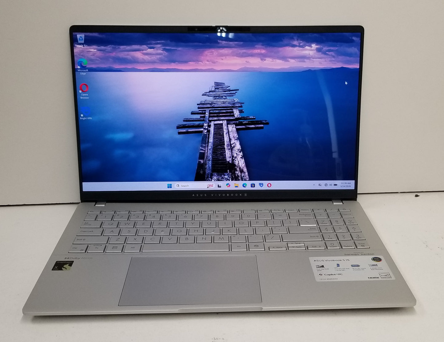 ASUS VIVOBOOK S5507Q 15.6 IN X1E78100, 16GB Memory, 1TB SSD
