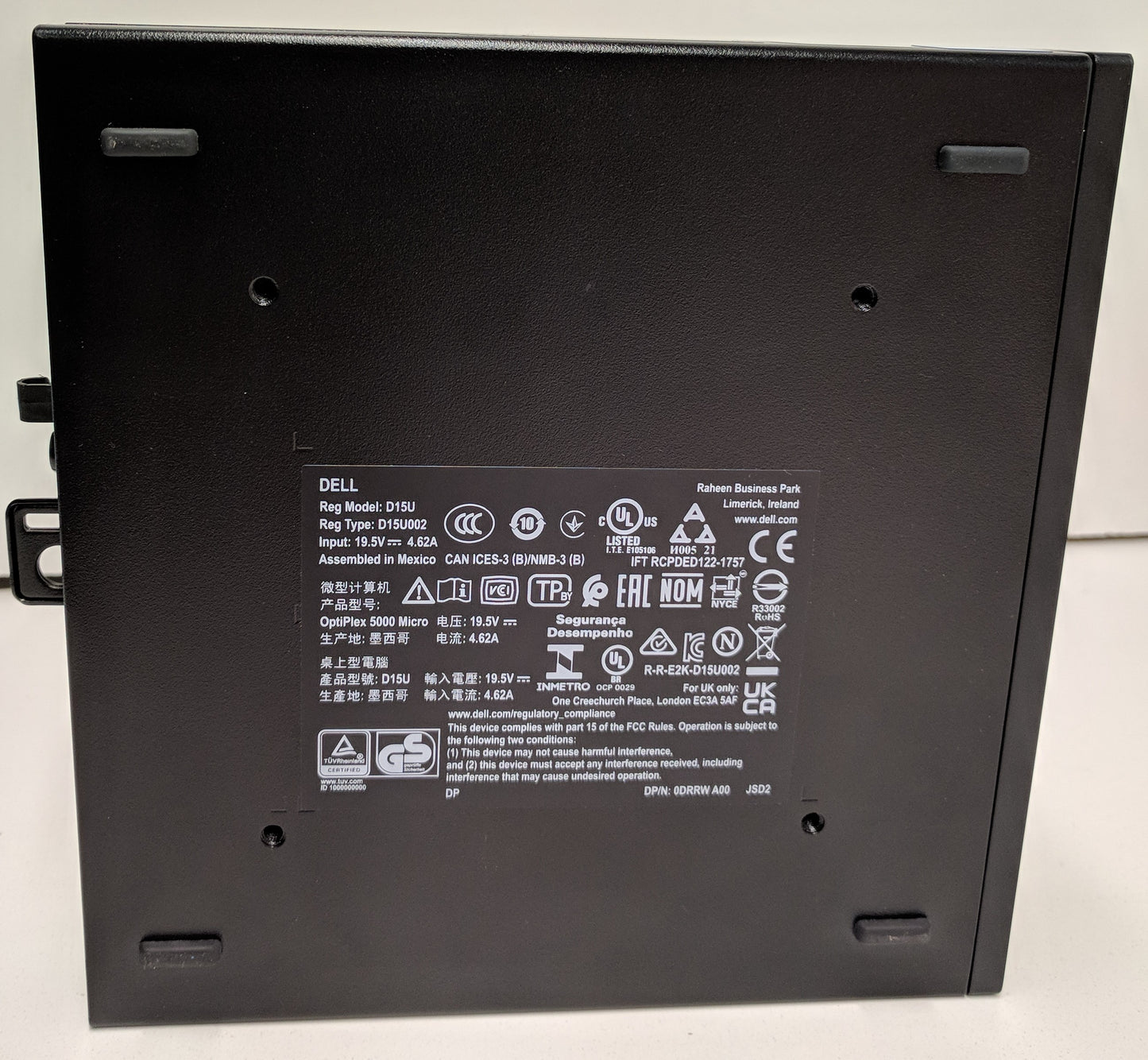 DELL OPTIPLEX 5000 I5-12400T@4.20GHZ, 8GB, 256GB