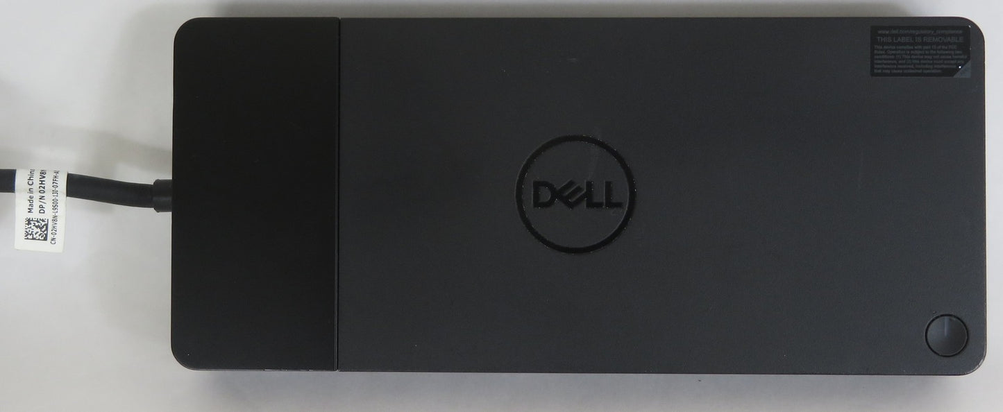 Dell WD19TBS Docking Station K20A USB-C HDMI DisplayPort USB 3.0 Ethernet