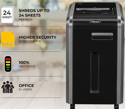 Fellowes Powershred 225Ci Cross-Cut Shredder