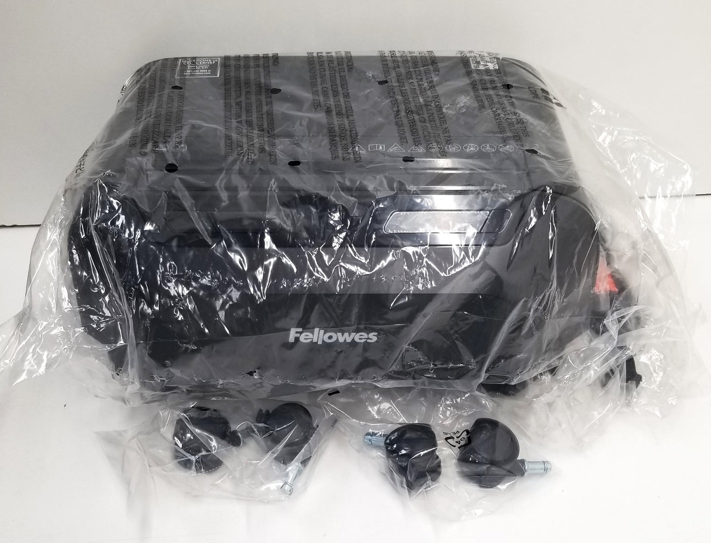 Fellowes AutoMax 100MA 100-Sheet Auto Feed Micro-Cut Shredder, Black,