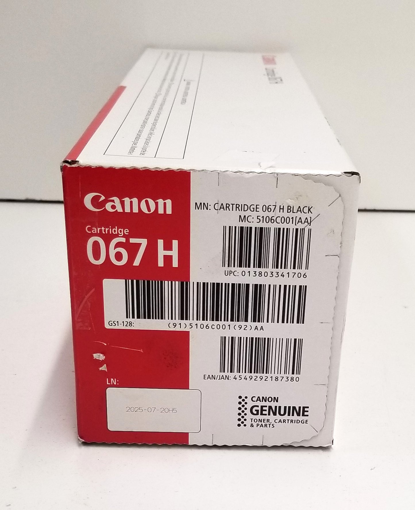 Canon 067 Black Toner Cartridge