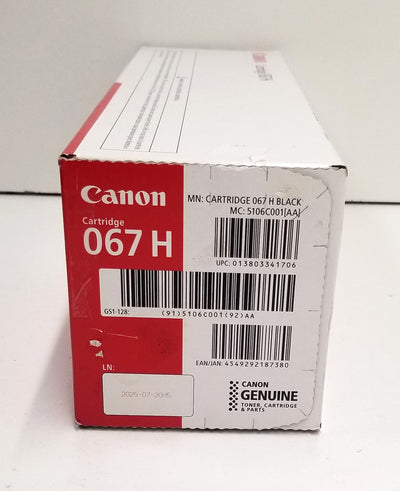 Canon 067 Black Toner Cartridge
