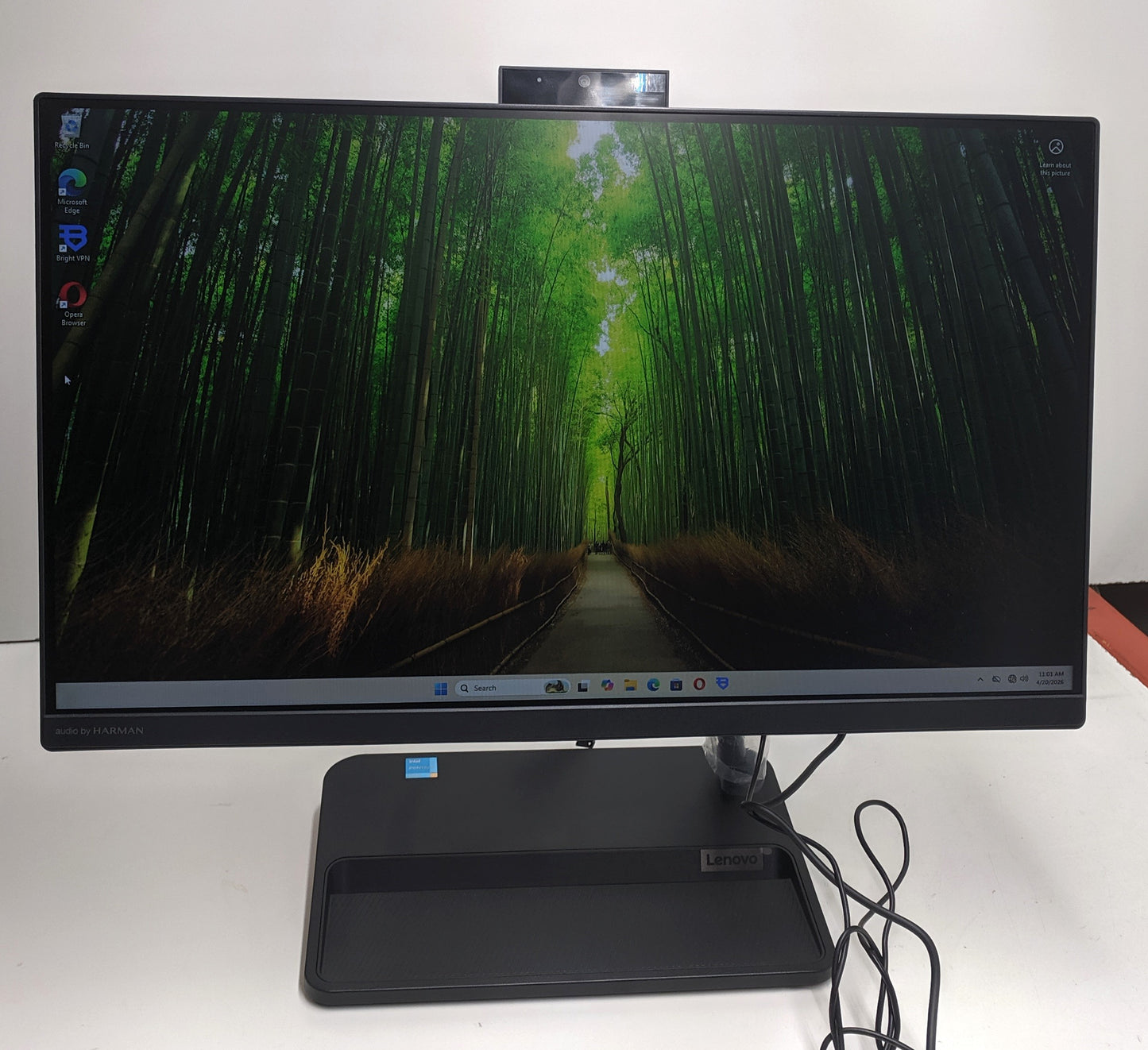 Lenovo IdeaCentre AIO 3i 22 Desktop PC, 21.5in PG-8505, 4GB, 256GB