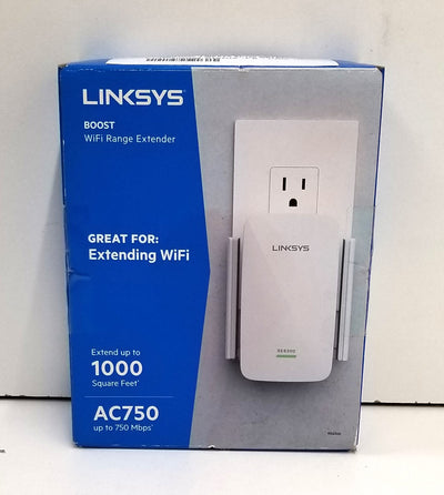 Linksys AC750 Dual-Band Wi-Fi Range Extender