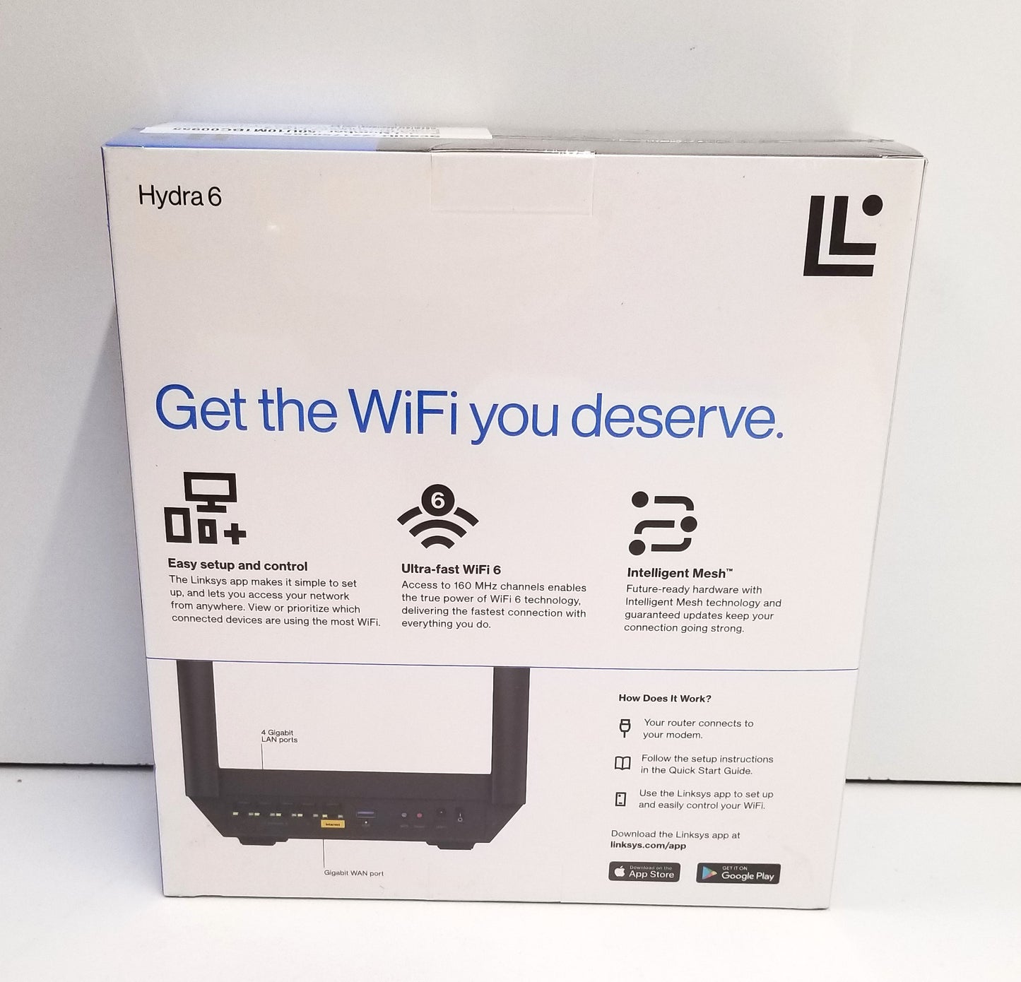 Linksys Hydra 6: Dual-Band Mesh WiFi 6 Router