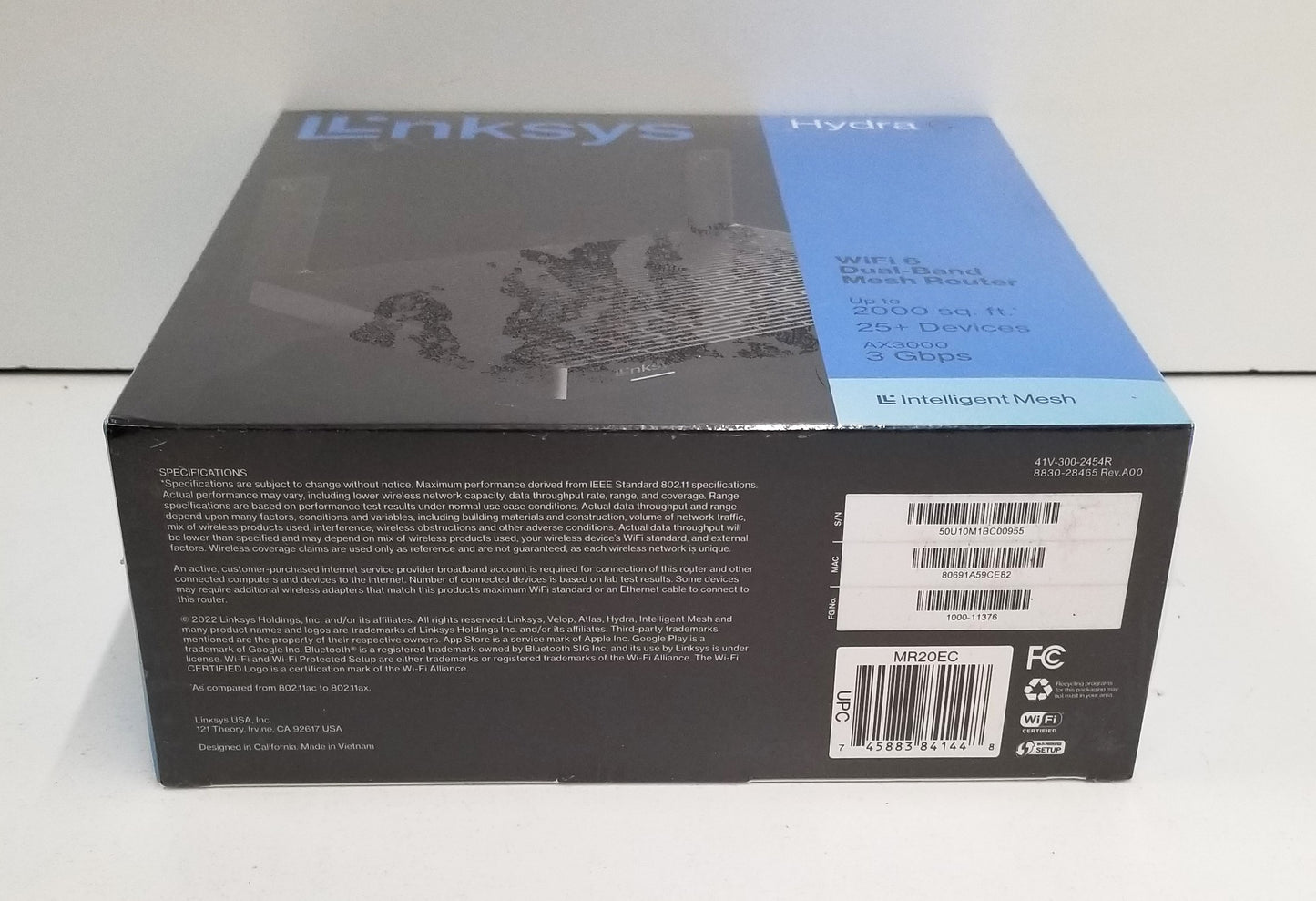 Linksys Hydra 6: Dual-Band Mesh WiFi 6 Router