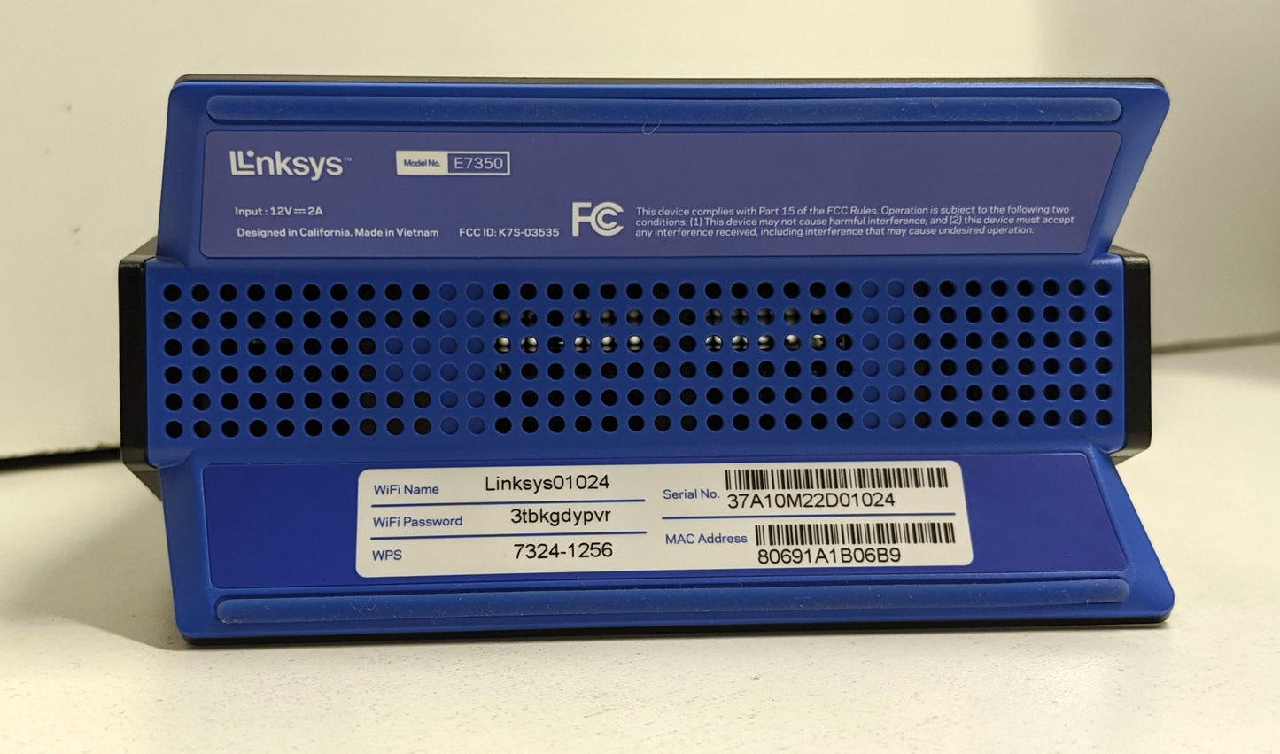 LINKSYS ARENA 6 E3750 AX1800 SPEED 1500 SQ. FT.