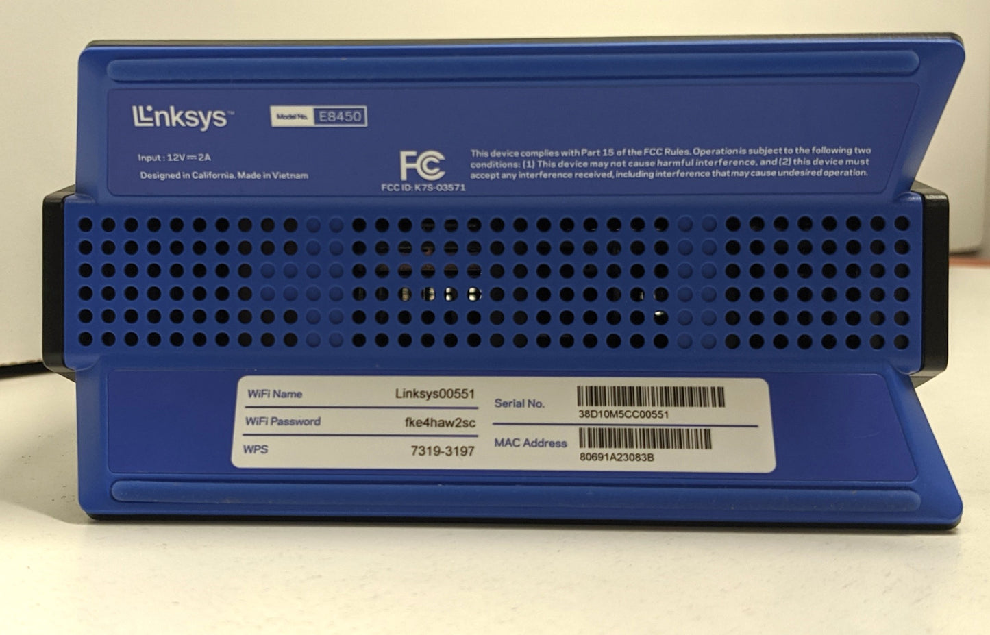 LINKSYS ARENA PRO 6 AX3200 SPEED E8450 2500SQ. FT.