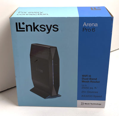 LINKSYS ARENA PRO 6 AX3200 SPEED E8450 2500SQ. FT.