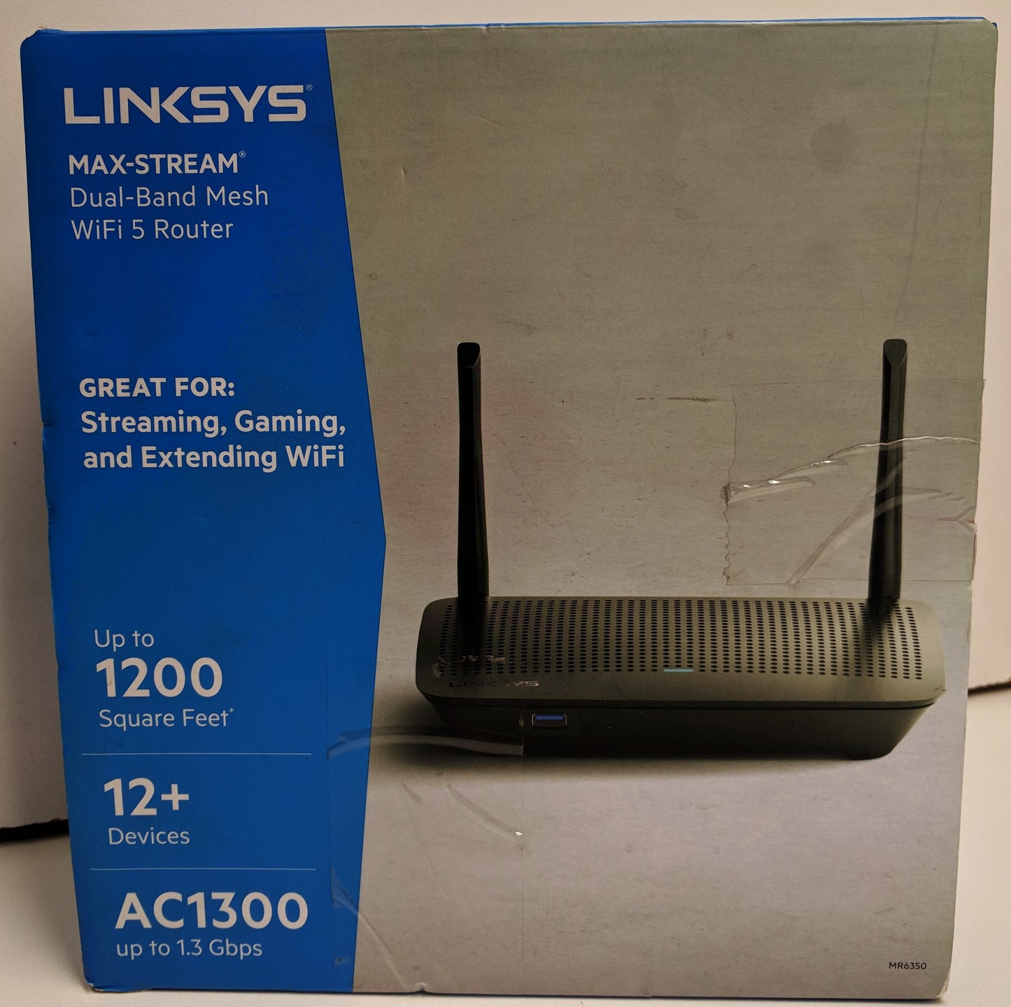Linksys MR6350 Wireless Wifi 5 Router AC1300 Dual-Band Mesh