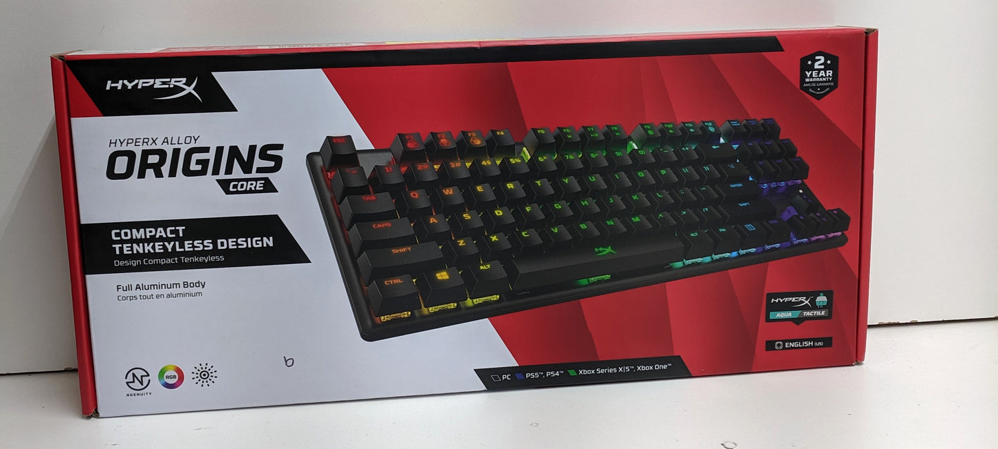 HyperX Alloy Origins Core Compact Tenkeyless Design