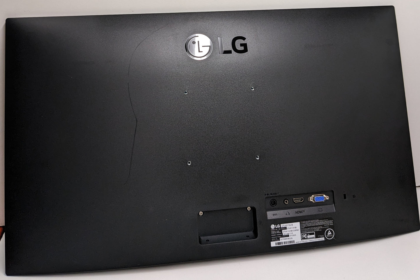 LG 27U411A-B 27IN FULL HD LCD IPS MONITOR