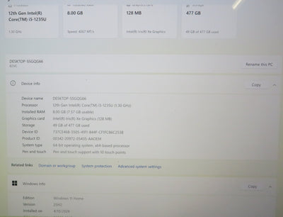Lenovo Ideapad Flex 7 14Iau7 14" i5-1235U 8GB 512GB SSD W11