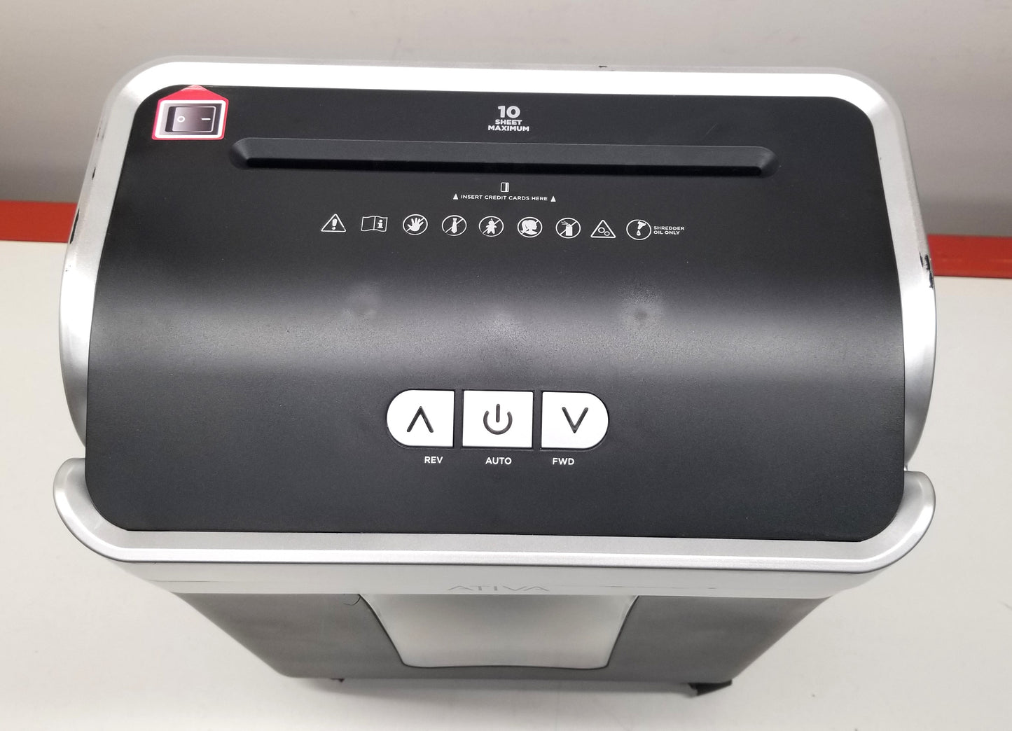 Ativa 12-Sheet Micro-Cut Shredder