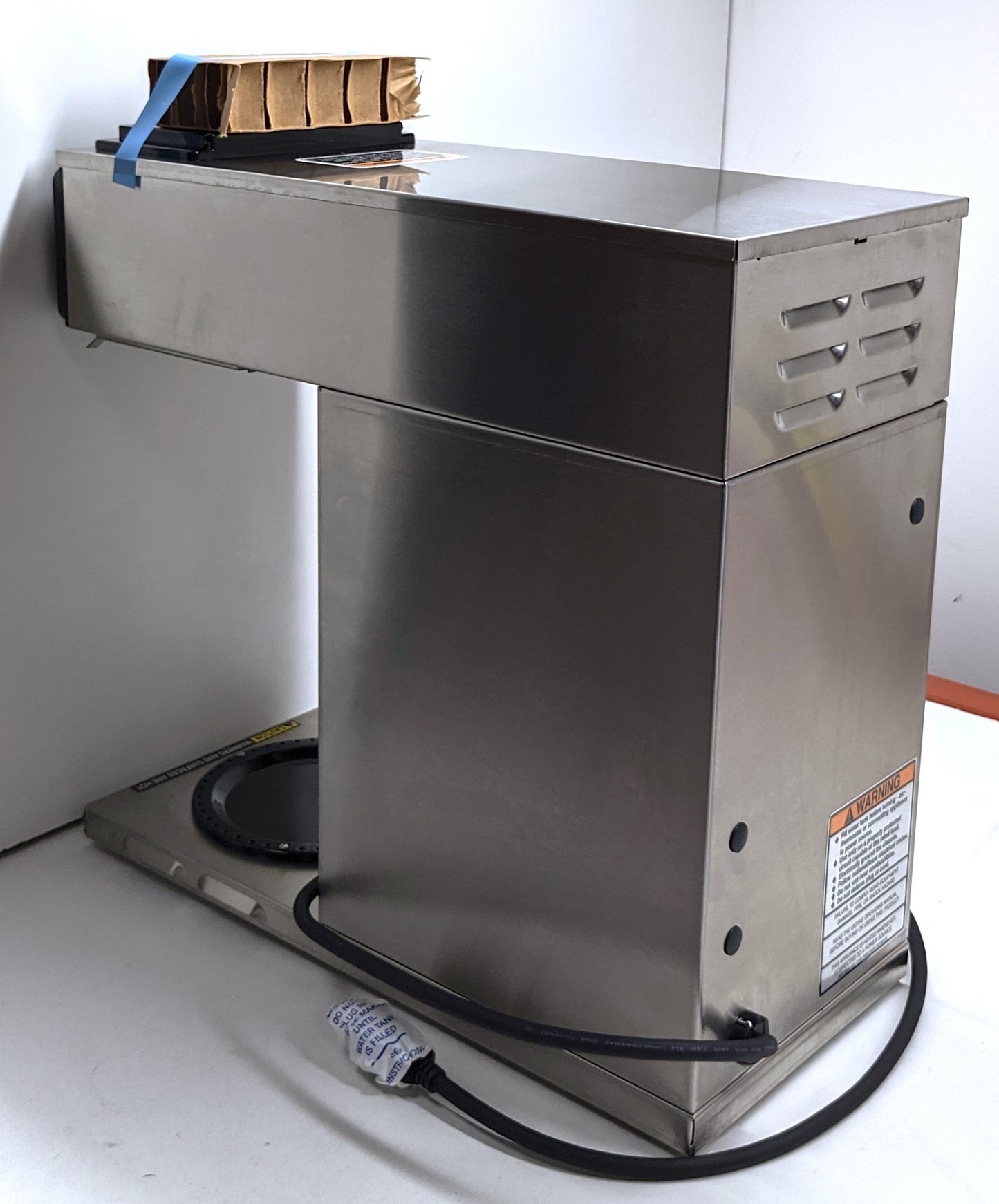 Bunn 12-Cup Pourover Brewer, Stainless Steel VP17-1 SST