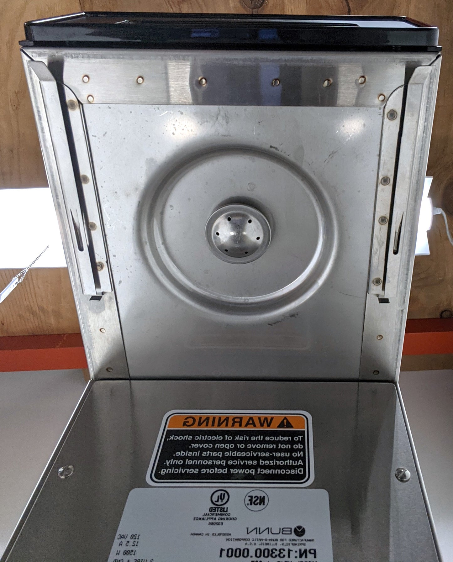 Bunn 12-Cup Pourover Brewer, Stainless Steel VP17-1 SST