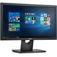 Dell 19.5 In LED LCD Monitor, Black E2016HV