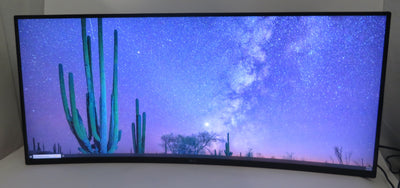 LG 34" Curved UltraWide WQHD Monitor HDR 10 100Hz with USB Type-C 34WR55QK