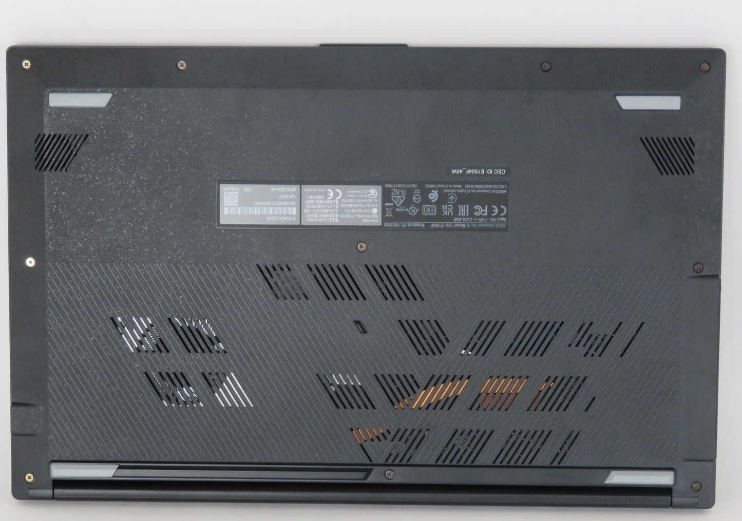 ASUS VivoBook GO 15 E1504F 15.6in Ryzen 5 7520U 2.8GHz 16GB RAM 512GB W11 Home