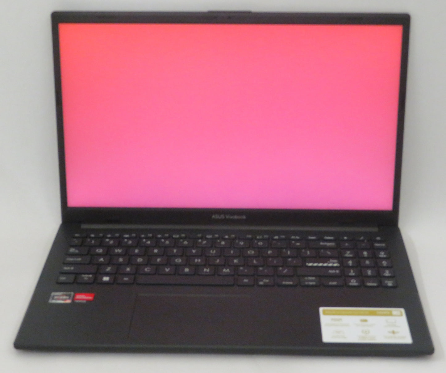 ASUS VivoBook GO 15 E1504F 15.6in Ryzen 5 7520U 2.8GHz 16GB RAM 512GB W11 Home