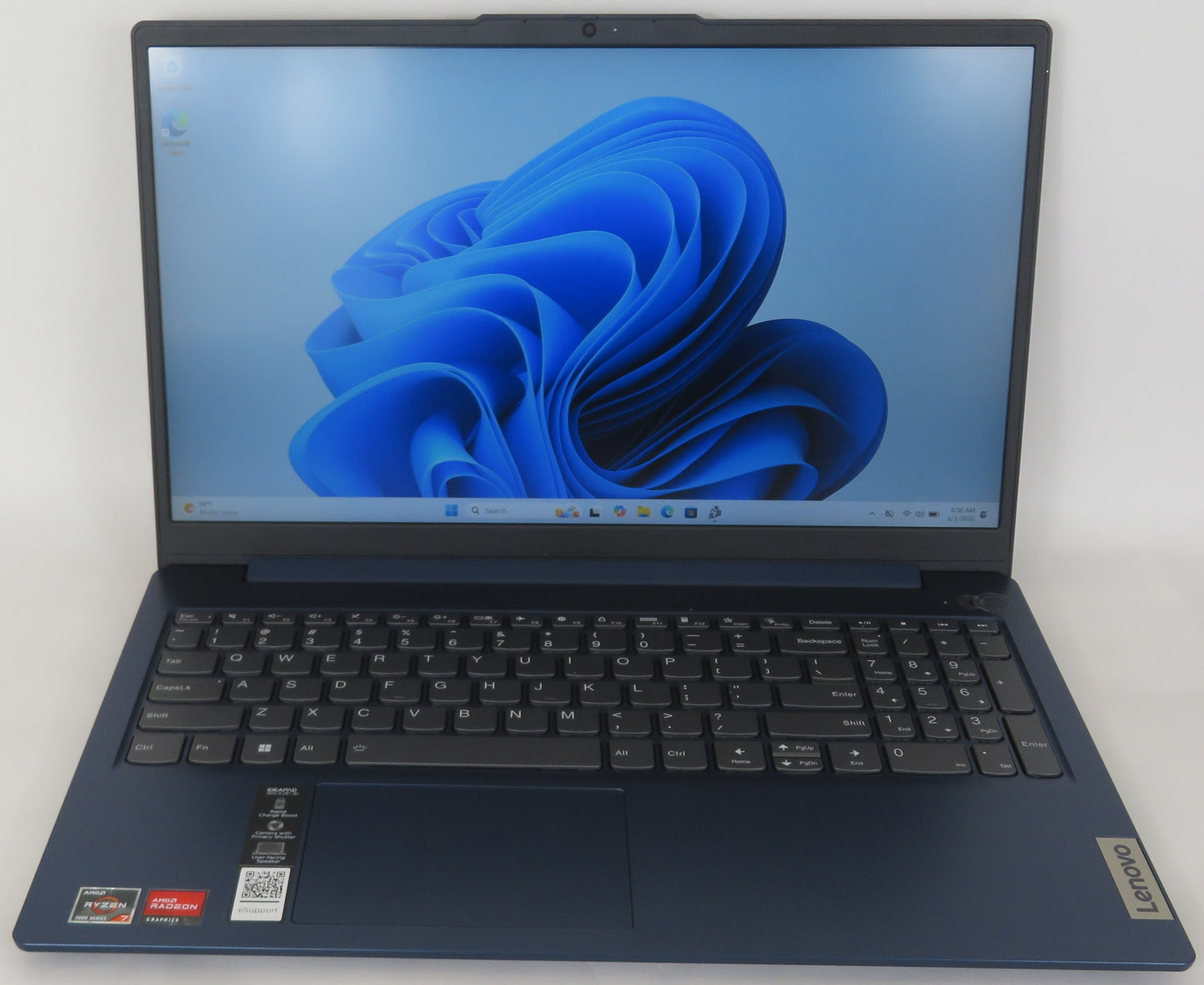 Ideapad Slim 3 15ABR8 15.6in FHD AMD Ryzen 7 7730U 2GHz 16GB RAM 512GB SSD