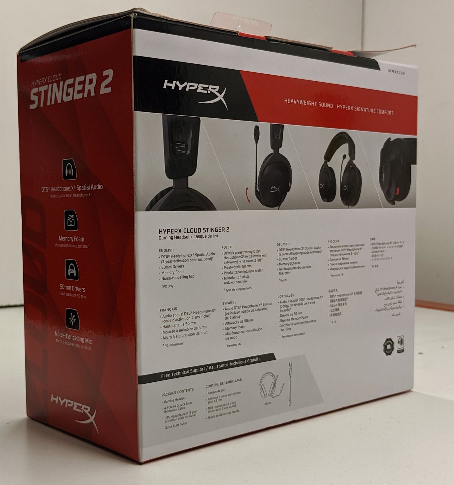 HyperX Cloud Stinger 2 Wired Gaming Headset