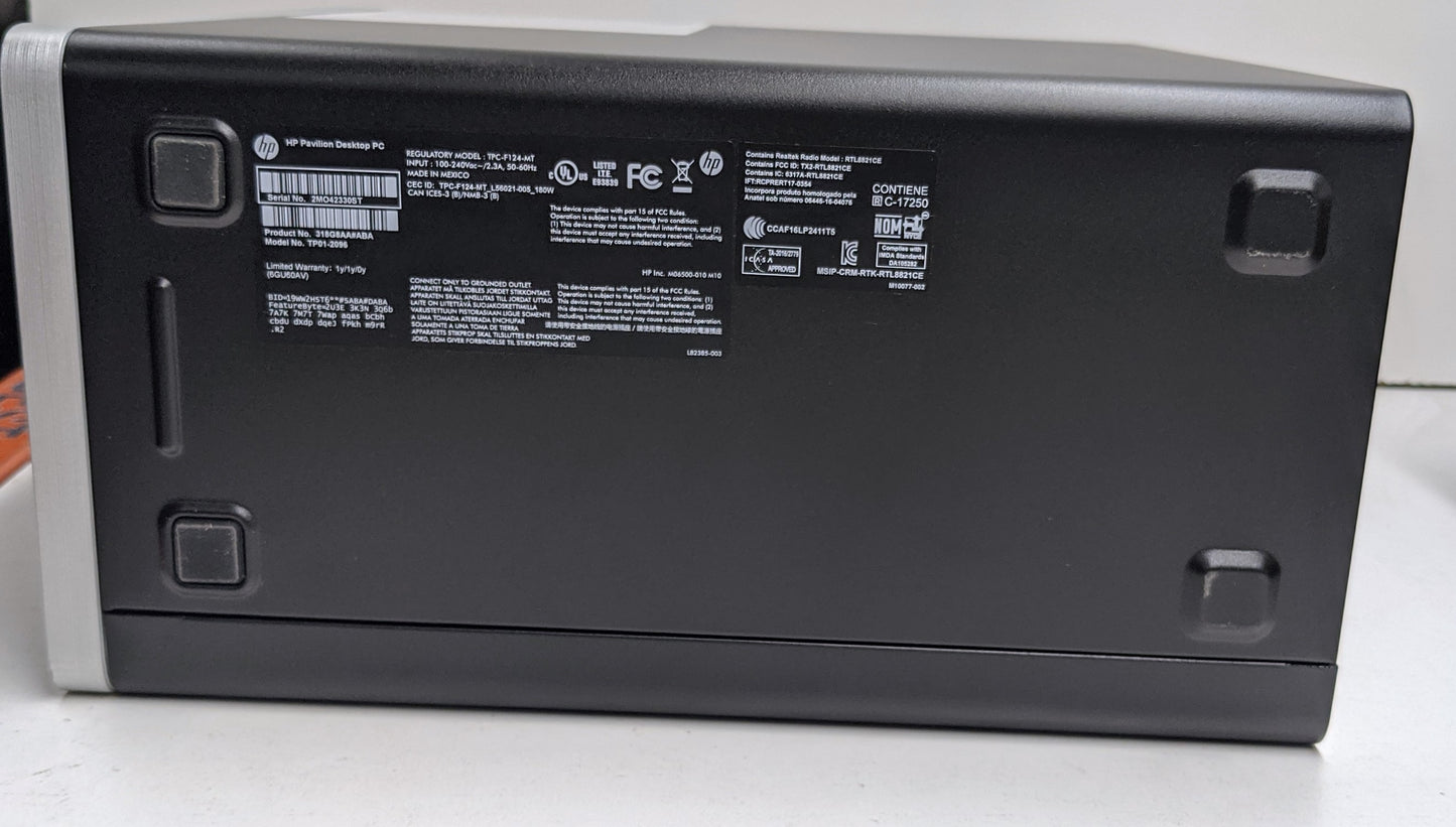 HP PAVILION DESKTOP TP01-2096 R7-5700G 16GB 256GB