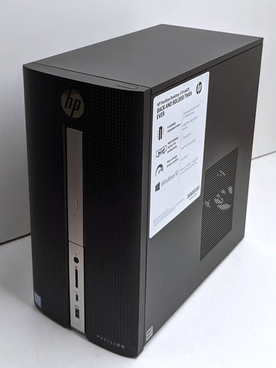 HP PAVILION DESKTOP PC 570-P020 i5-7400 8GB 1TB