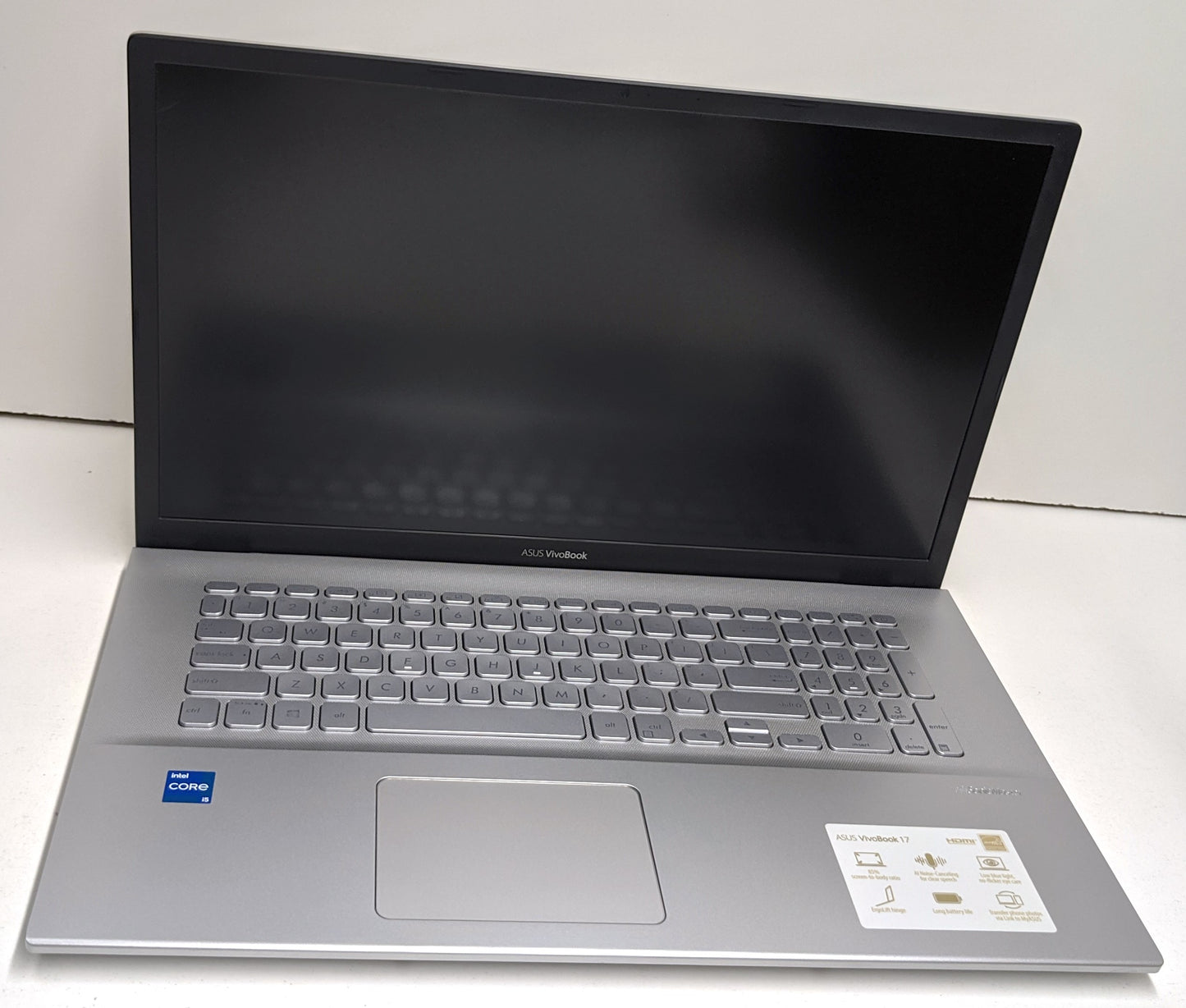ASUS VIVOBOOK K712E 17.3in LAPTOP i5-1135G7 8GB 512GB