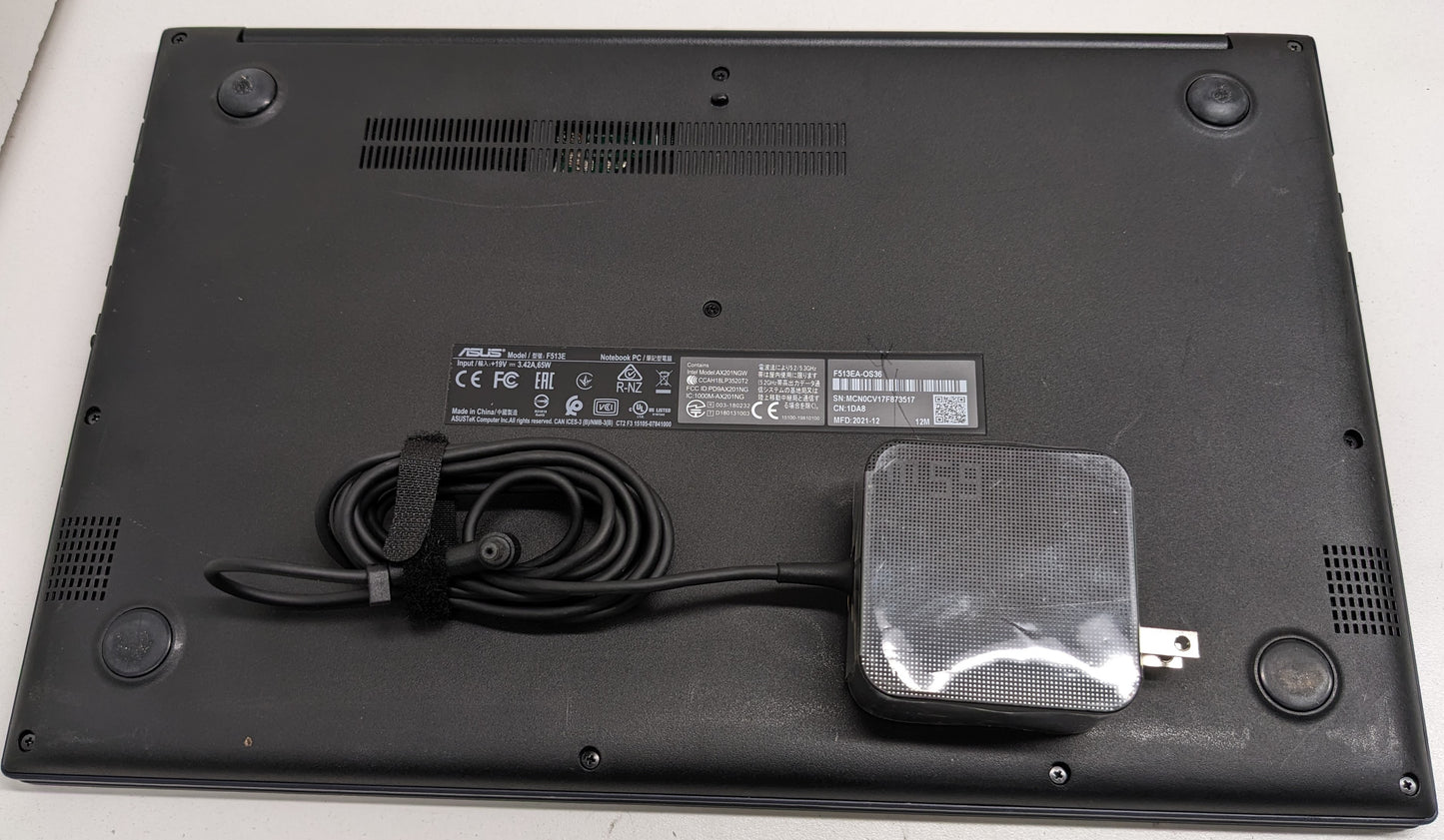 Asus Vivobook F513E I3-1115G4@3.0GHZ, 8GB, 256GB