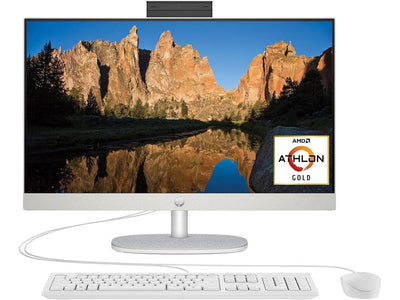 HP AIO 24-CR0046 DESKTOP AMD ATHLON GOLD 7220U 4GB 256GB
