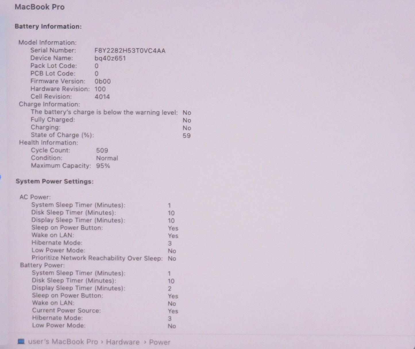 Apple Macbook Pro 2021 16in Retina XDR M1 Pro 16GB RAM 512GB macOS A2485