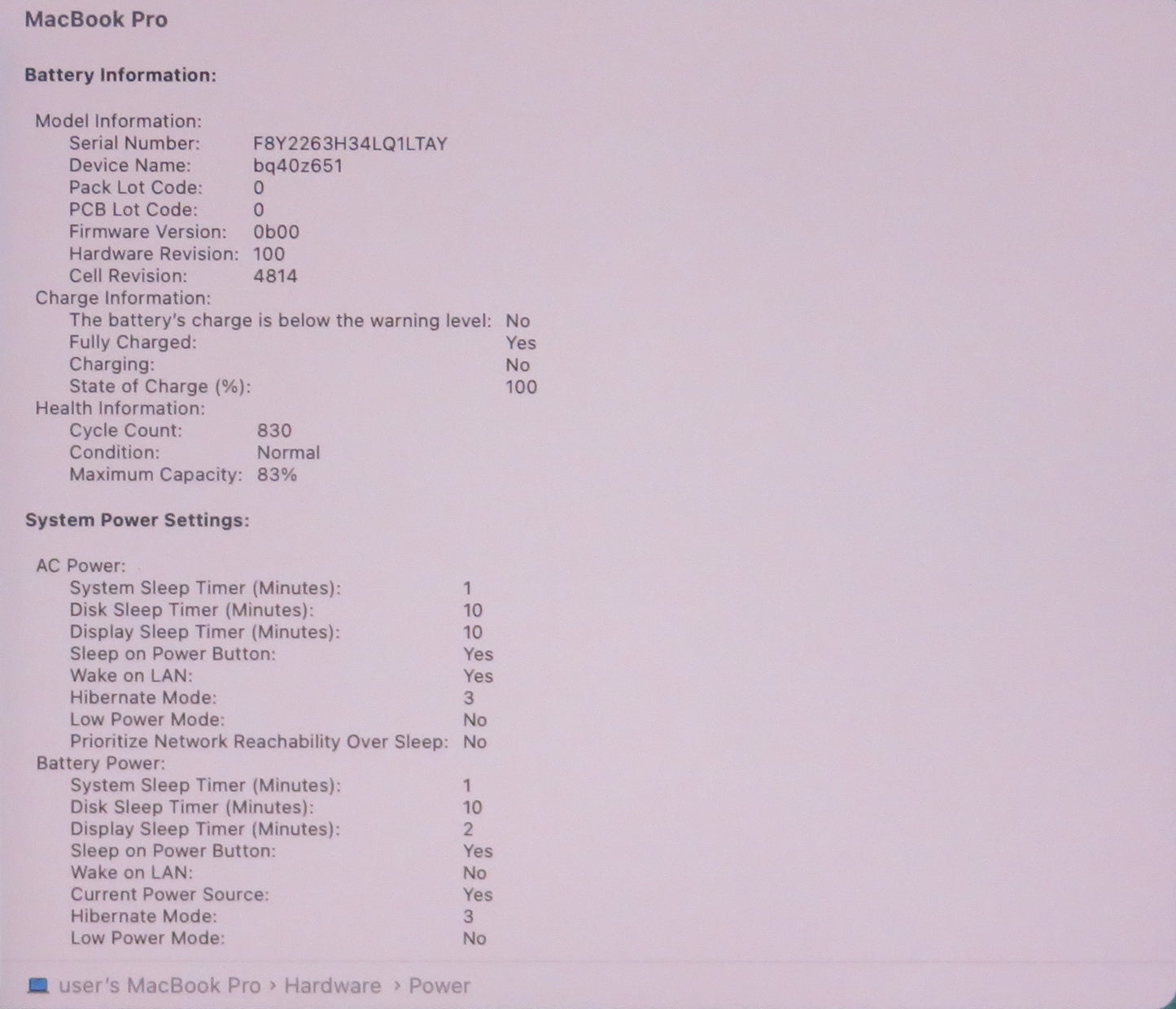Apple Macbook Pro 2021 14in Retina XDR M1 Pro 16GB RAM 512GB SSD Tahoe A2442