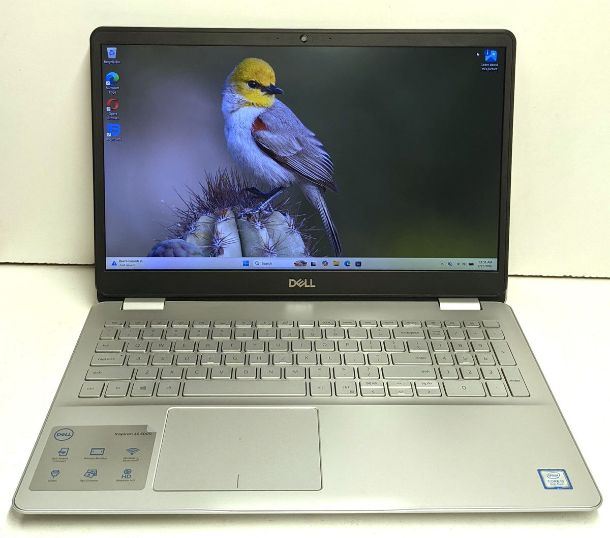 DELL INSPIRON 5584 LAPTOP 15.6in i5-8265U 8GB 256GB