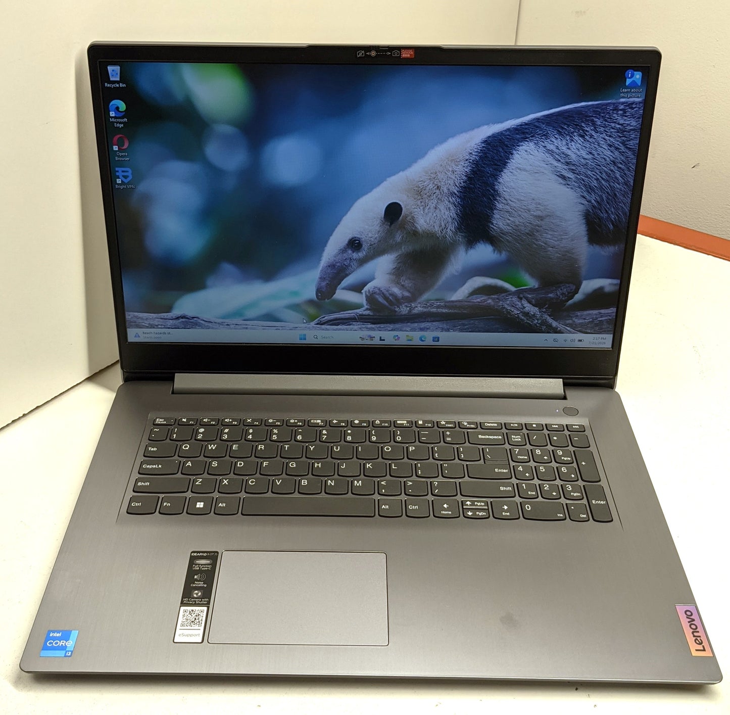 LENOVO IDEAPAD 3 17IAU7 LAPTOP 17.3in i3-1215U 8GB 256GB