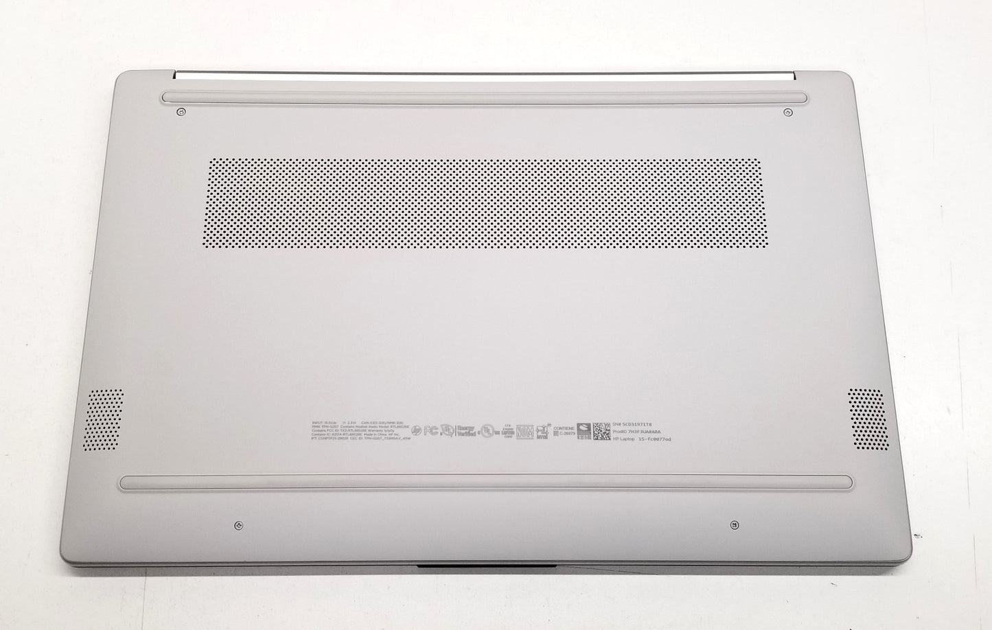 HP 15-FC0077OD 15.6 In R7-7730U, 16GB,256GB SSD