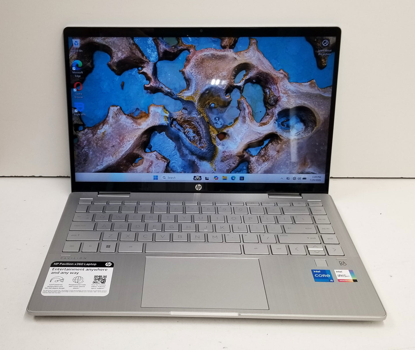HP Pavilion 14 In 14-EK10170D Touch Screen i5-1335U,8GB, 256GB