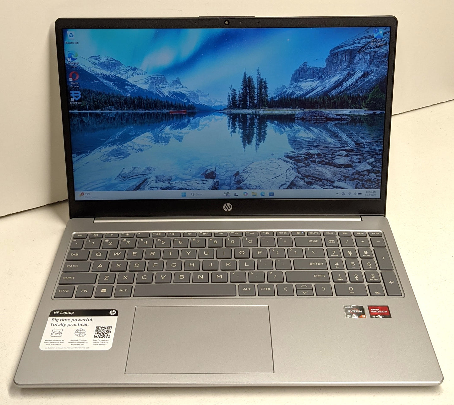 HP 15-FC0013OD LAPTOP 15.6in R3-7320U 8GB 256GB