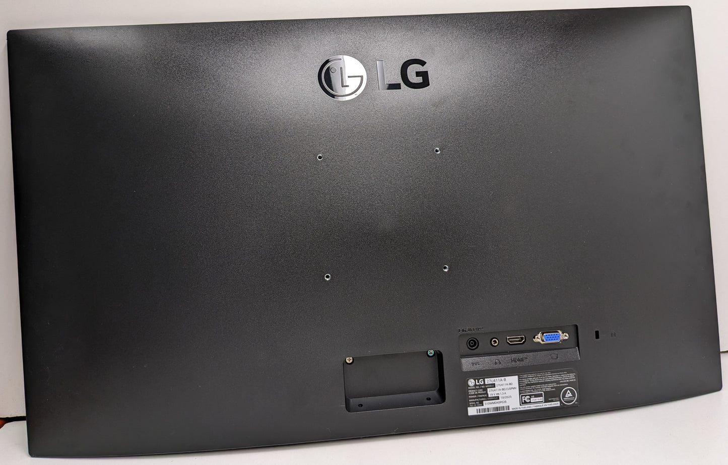 LG 27U411A-B 27IN LCD MONITOR