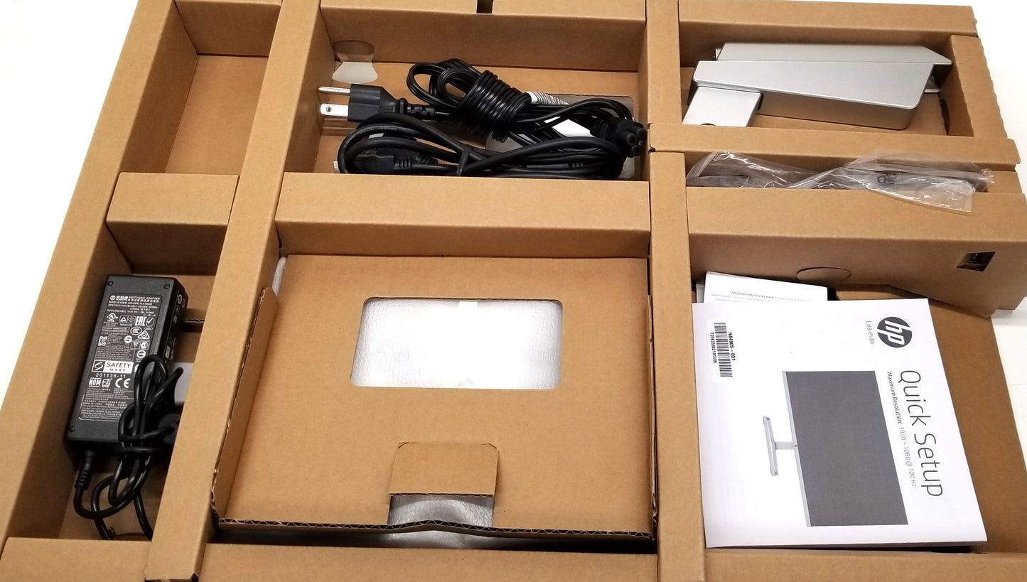 HP Series 5 23.8 inch FHD White Monitor - 524sw