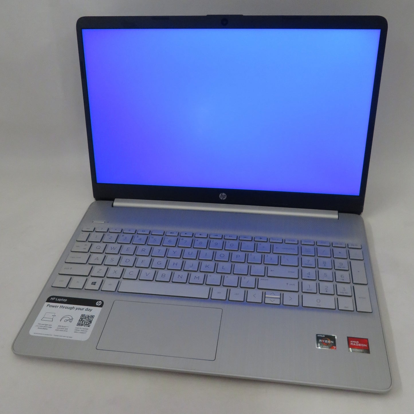 HP 15-ef1183od Laptop 15.6in AMD Ryzen 7 5700 1.8GHz 16GB RAM 256GB SSD W11 Home