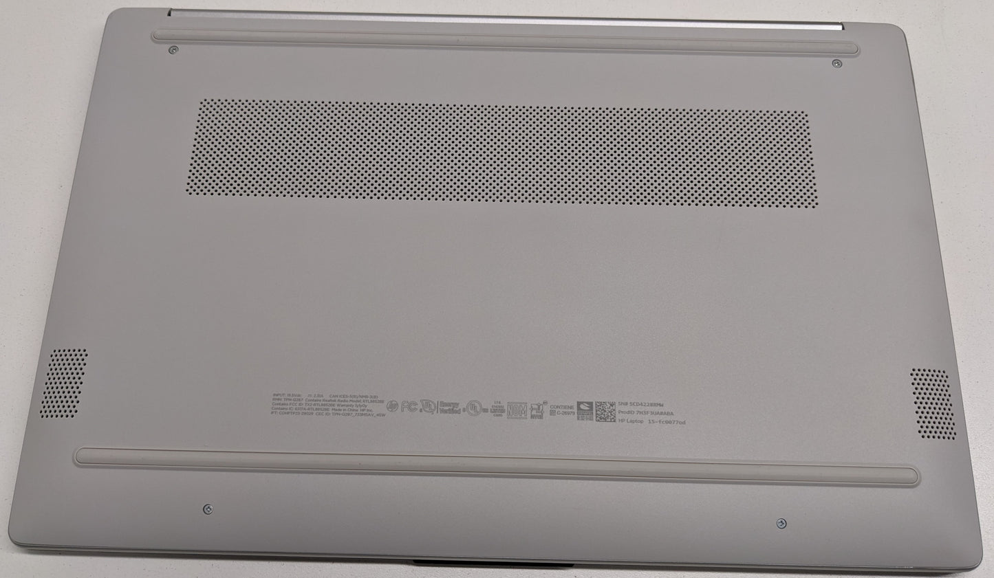 HP 15-FC0077OD R7-7730U@2GHZ, 16GB, 256GB