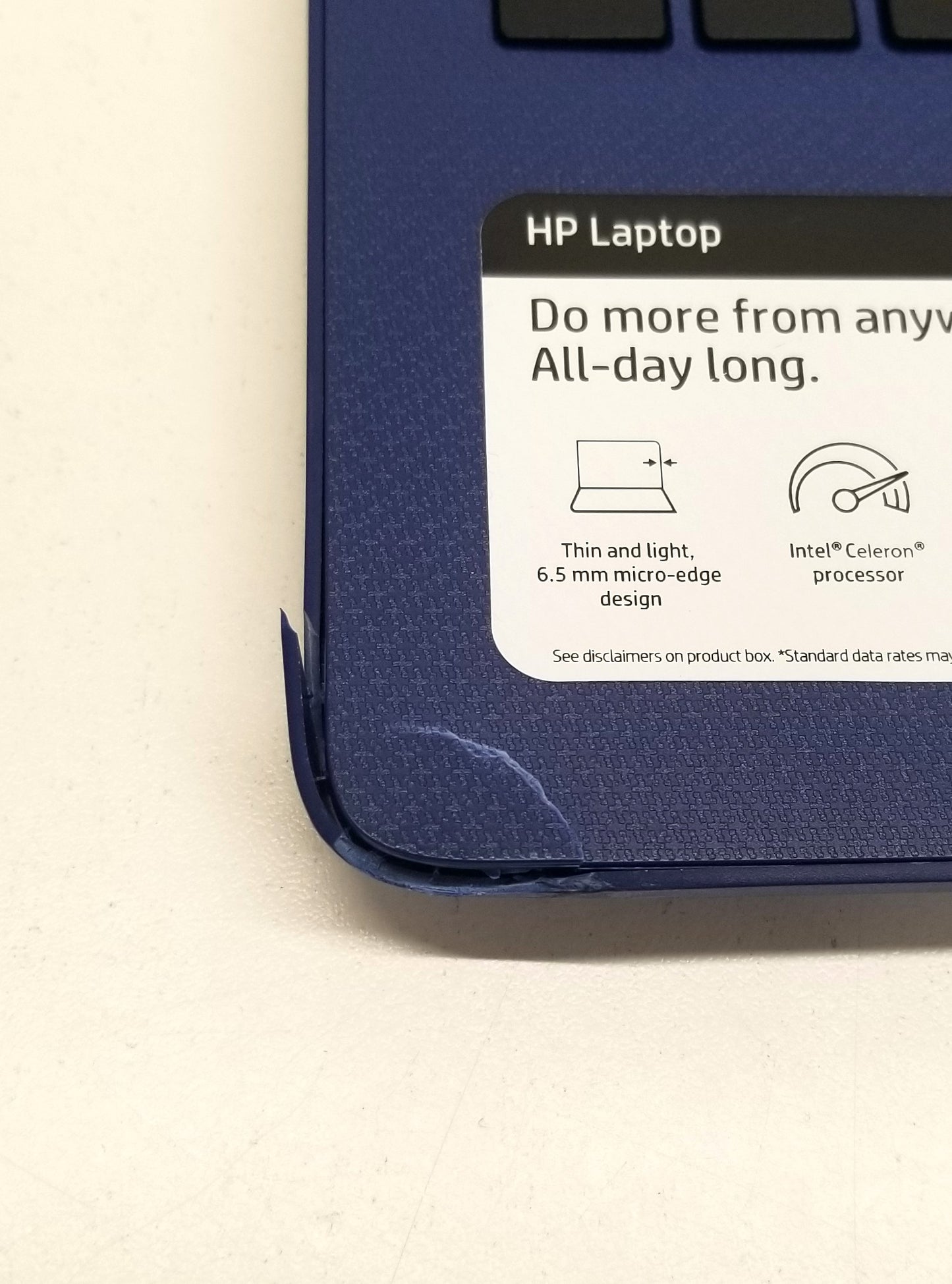 HP 14-DQ0010NR N-4120 2.1GHz, 4GB RAM, 64GB SSD