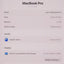 Apple Macbook Pro 2021 14in Retina XDR M1 Max 32GB RAM 1TB SSD Tahoe A2442