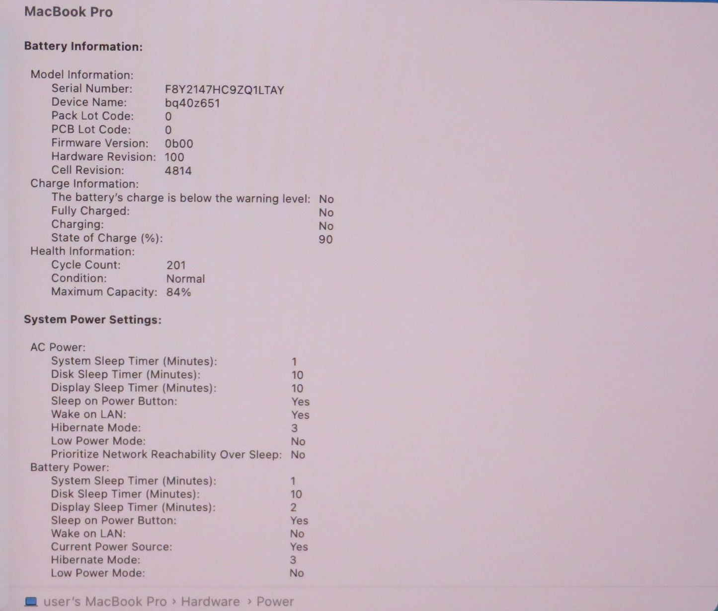 Apple Macbook Pro 2021 14in Retina XDR M1 Pro 16GB RAM 512GB SSD Tahoe A2442