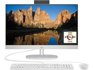 HP AIO 24-CR0046 All-in-One 23.8 In  Gold, 4GB RAM, 256GB SSD