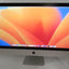 Apple iMac 27in 5K 2017 i7-7700K 4.2 GHz 64GB RAM 2TB macOS Radeon Pro 580 A1419